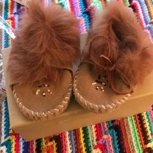 New sheepskin Child size slippers